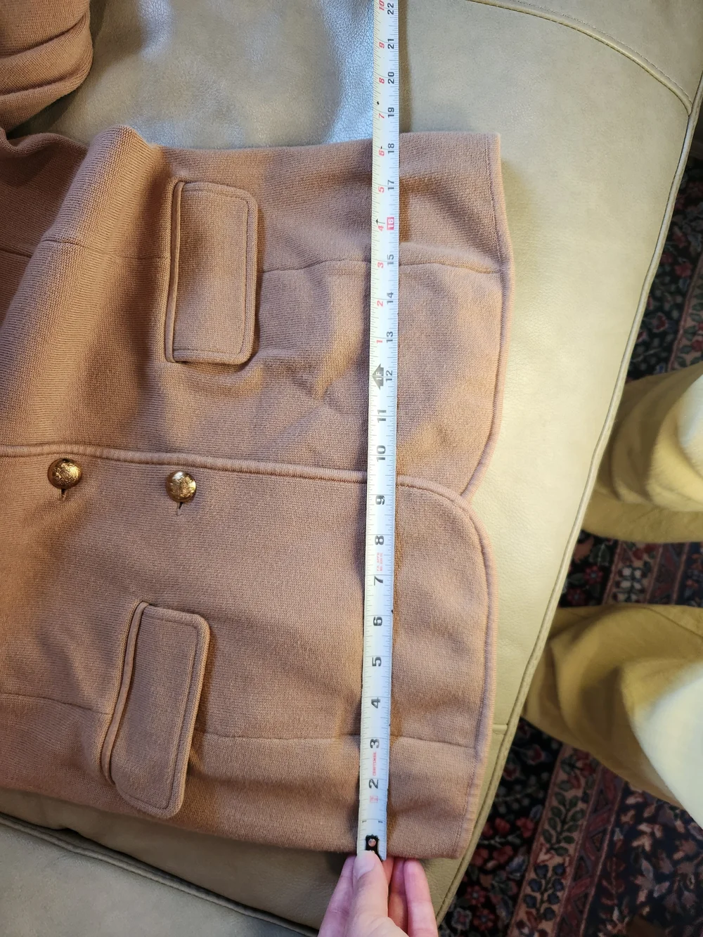 Lauren Ralph Lauren classic camel